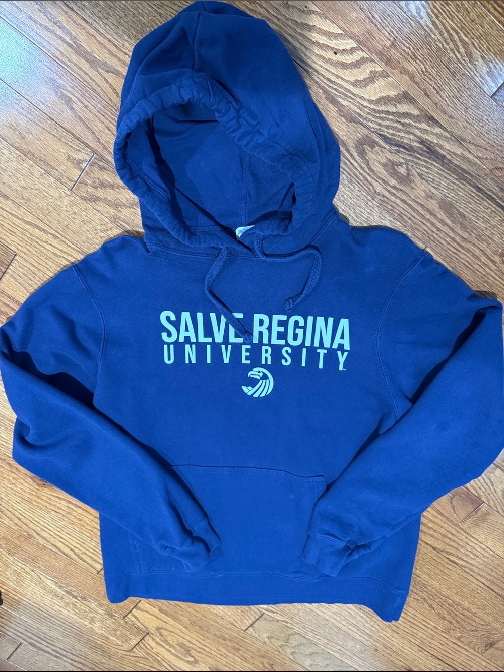 Salve Regina hoodie. Navy